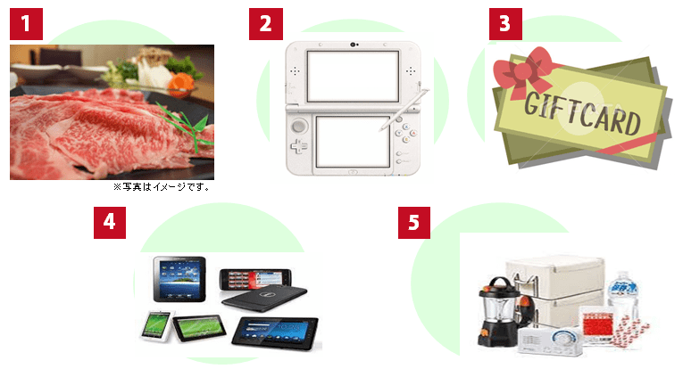 魅力的なプレゼントの数々